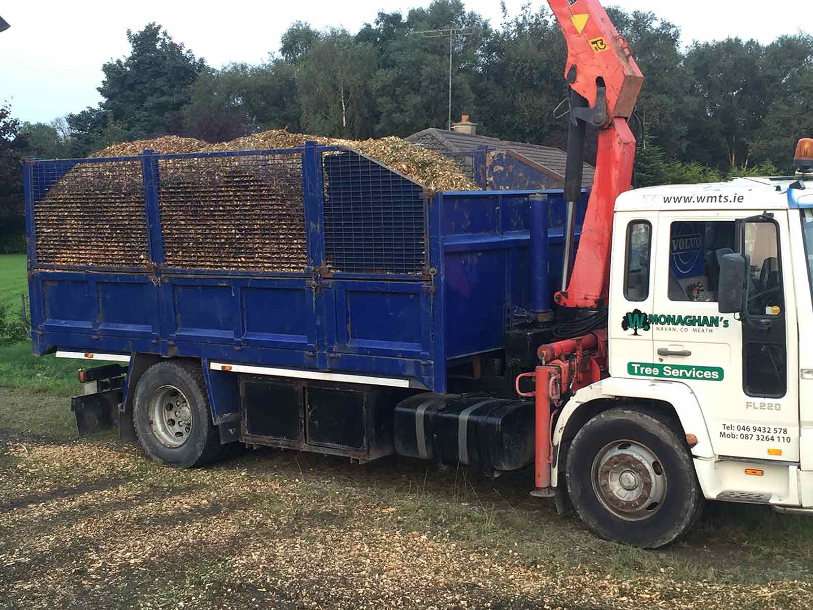 Firewood and wood chip for sale in Meath and Dublin